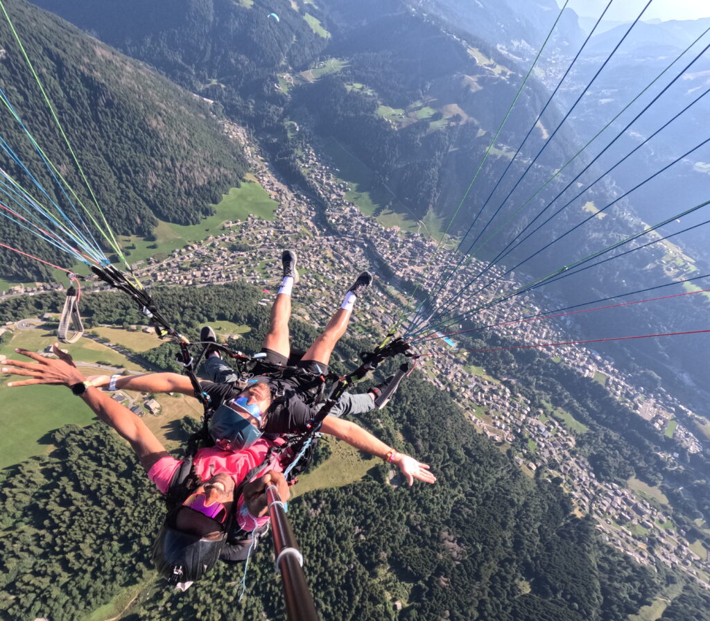 Airéole Baptêmes de parapente à Morzine